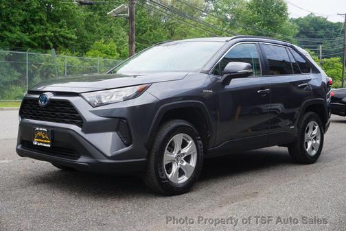 Magnetic Gray Metallic w/Black Roof 2020 Toyota RAV4 Hybrid LE