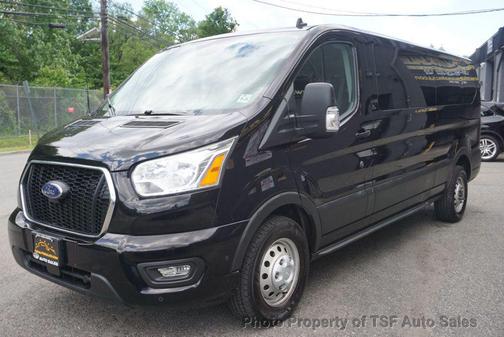 Agate Black Metallic 2021 Ford Transit-350 XLT