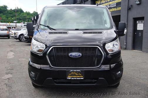 Agate Black Metallic 2021 Ford Transit-350 XLT