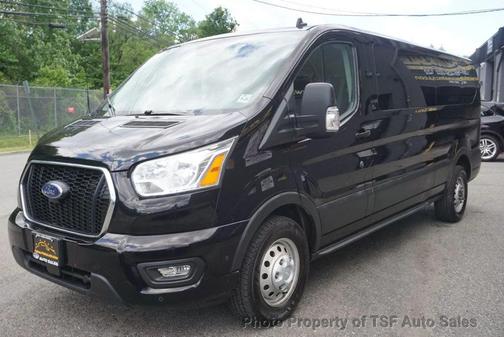 Agate Black Metallic 2021 Ford Transit-350 XLT