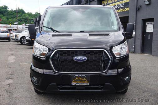 Agate Black Metallic 2021 Ford Transit-350 XLT