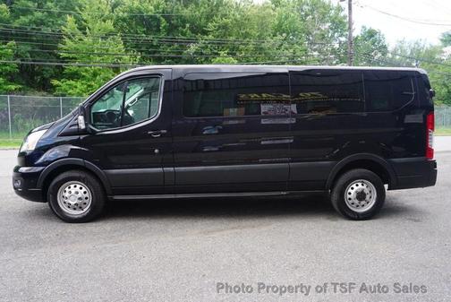 Agate Black Metallic 2021 Ford Transit-350 XLT