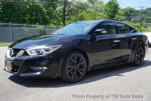 Bordeaux Black 2017 Nissan Maxima 3.5 Platinum