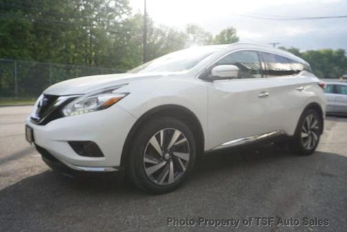 Pearl White 2015 Nissan Murano Platinum