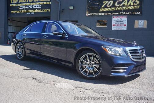 Lunar Blue Metallic 2019 Mercedes-Benz S-Class 4MATIC