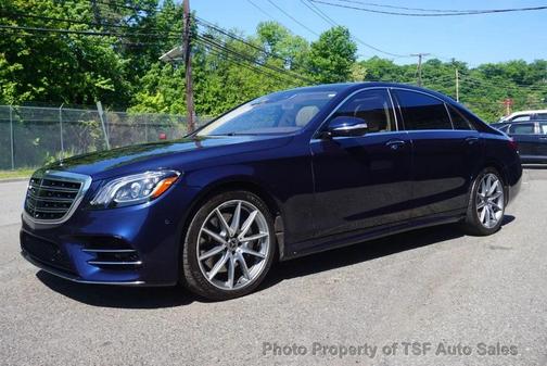 Lunar Blue Metallic 2019 Mercedes-Benz S-Class 4MATIC