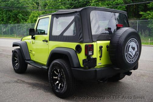 Hypergreen Clearcoat 2016 Jeep Wrangler Sport