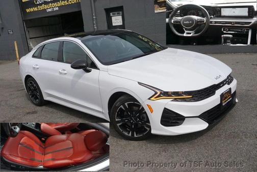 Glacial White Pearl 2024 Kia K5 GT-Line