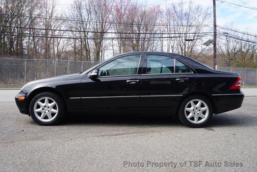 Black 2002 Mercedes-Benz C-Class C320 4dr Sedan 3.2L