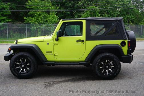 Hypergreen Clearcoat 2016 Jeep Wrangler Sport