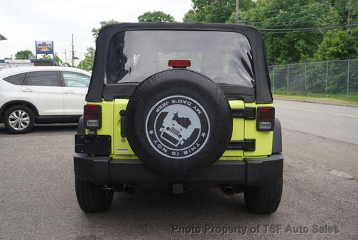 Hypergreen Clearcoat 2016 Jeep Wrangler Sport