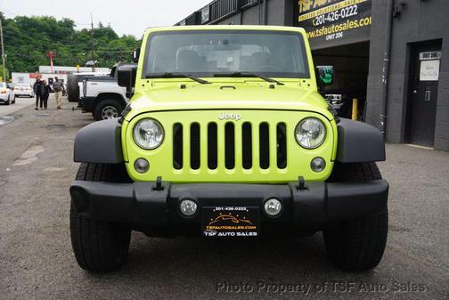 Hypergreen Clearcoat 2016 Jeep Wrangler Sport