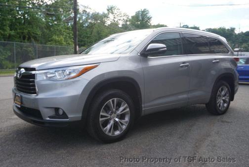 Silver Sky Metallic 2015 Toyota Highlander XLE
