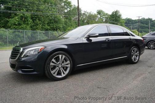 Anthracite Blue Metallic 2015 Mercedes-Benz S-Class 4MATIC