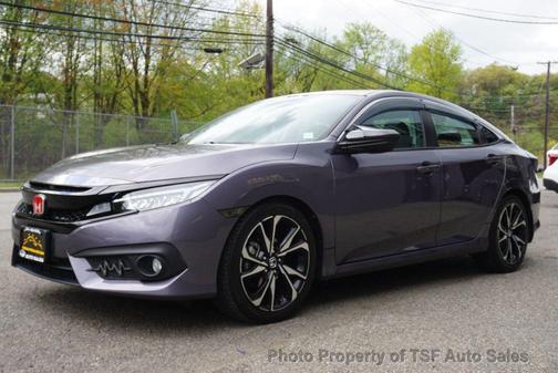 Modern Steel Metallic 2017 Honda Civic EX-L
