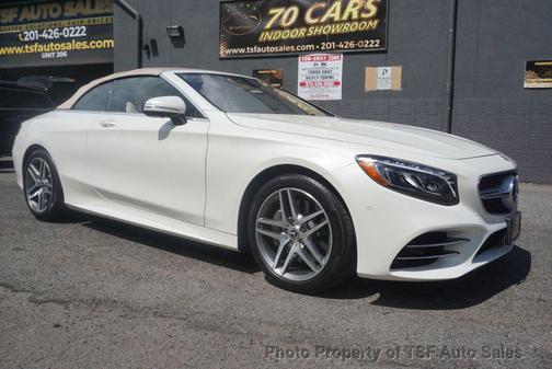 designo Diamond White Metallic 2019 Mercedes-Benz S-Class S 560 Cabriolet