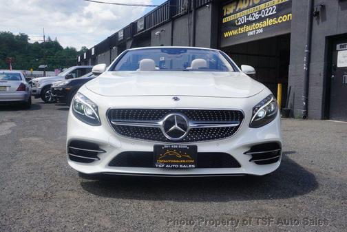 designo Diamond White Metallic 2019 Mercedes-Benz S-Class S 560 Cabriolet