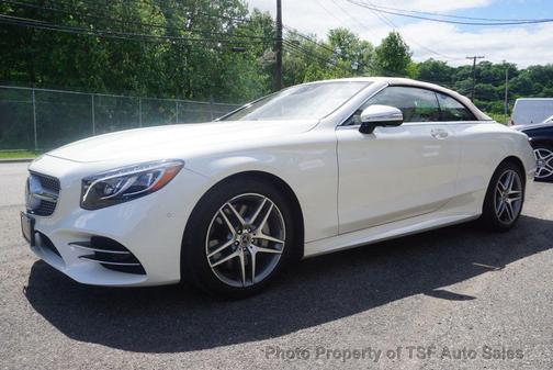 designo Diamond White Metallic 2019 Mercedes-Benz S-Class S 560 Cabriolet