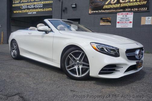 designo Diamond White Metallic 2019 Mercedes-Benz S-Class S 560 Cabriolet