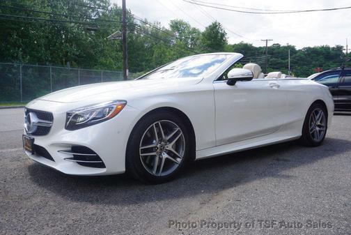designo Diamond White Metallic 2019 Mercedes-Benz S-Class S 560 Cabriolet