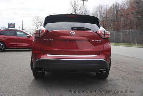 Cayenne Red Metallic 2015 Nissan Murano Platinum