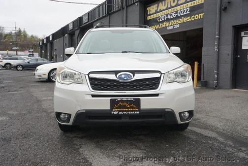 Satin White Pearl 2014 Subaru Forester 2.5i Premium