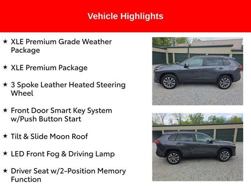 Magnetic Gray Metallic 2023 Toyota RAV4 XLE Premium