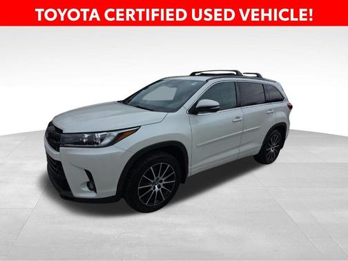 Blizzard Pearl 2018 Toyota Highlander SE