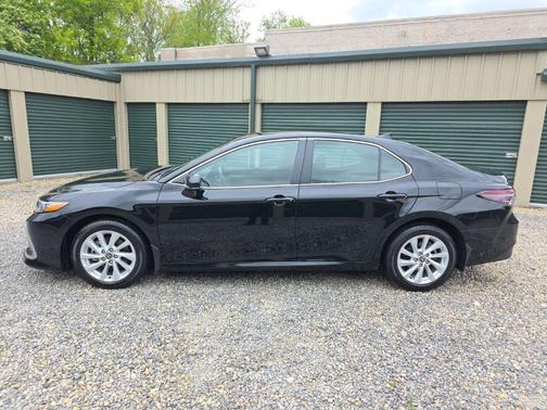 Midnight Black Metallic 2023 Toyota Camry LE