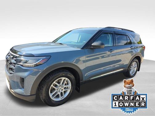 Vapor Blue Metallic 2025 Ford Explorer Active