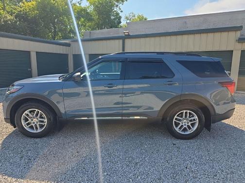 Vapor Blue Metallic 2025 Ford Explorer Active