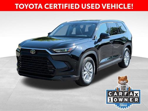 Midnight Black Metallic 2024 Toyota Grand Highlander XLE