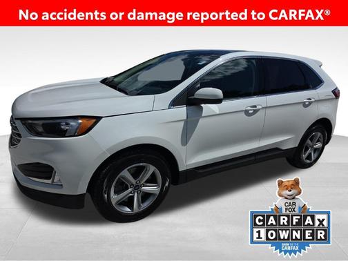 Star White Metallic Tri-Coat 2022 Ford Edge SEL