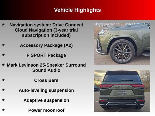 2025 Lexus LX 700h F SPORT