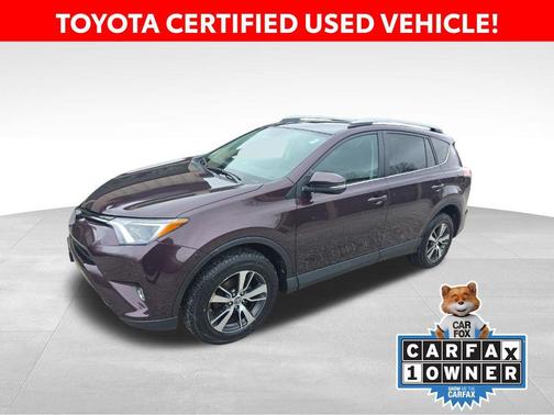Black Currant Metallic 2018 Toyota RAV4 XLE
