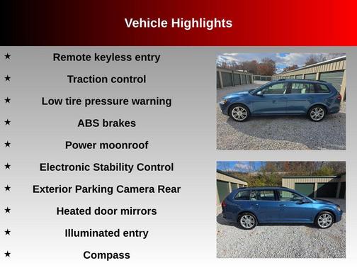 2016 Volkswagen Golf SportWagen TSI Limited Edition