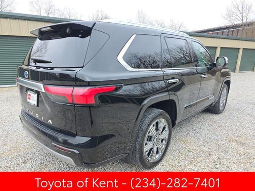 Midnight Black Metallic 2024 Toyota Sequoia Capstone