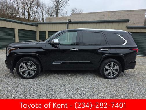 Midnight Black Metallic 2024 Toyota Sequoia Capstone