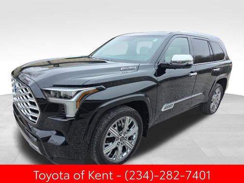 Midnight Black Metallic 2024 Toyota Sequoia Capstone