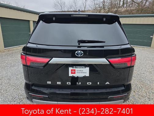 Midnight Black Metallic 2024 Toyota Sequoia Capstone