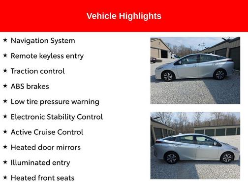 Classic Silver Metallic 2018 Toyota Prius Prime Plus