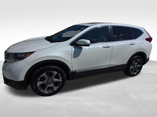 White Diamond Pearl 2018 Honda CR-V EX-L