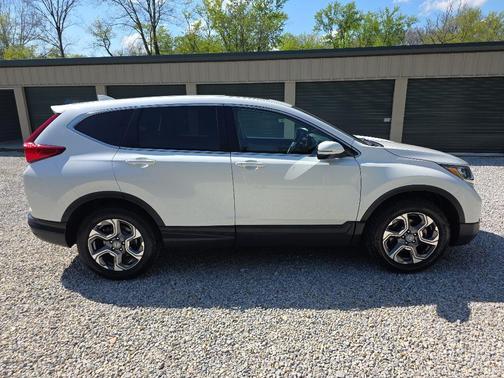 White Diamond Pearl 2018 Honda CR-V EX-L