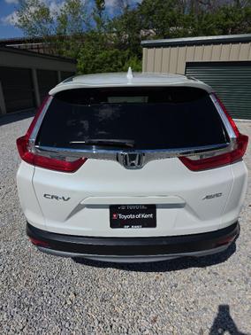 White Diamond Pearl 2018 Honda CR-V EX-L