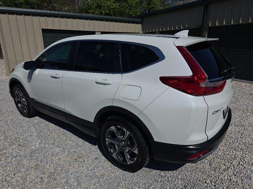 White Diamond Pearl 2018 Honda CR-V EX-L