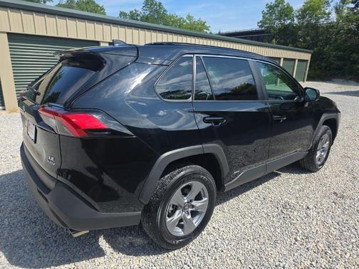 Midnight Black Metallic 2025 Toyota RAV4 Hybrid LE