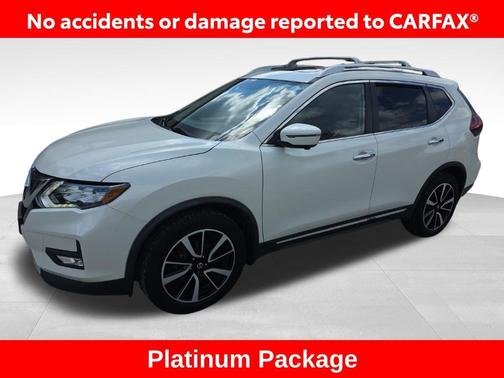 Pearl White 2018 Nissan Rogue SL