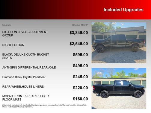 Diamond Black Crystal Pearlcoat 2024 RAM 1500 Big Horn/Lone Star