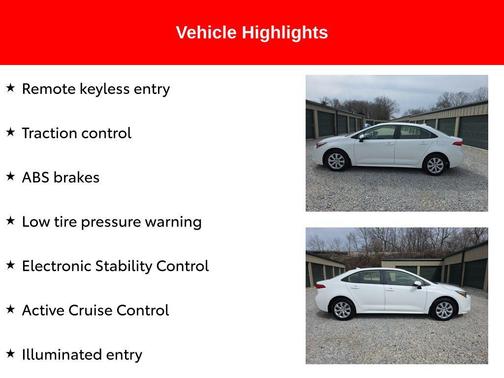 Ice Cap 2025 Toyota Corolla Hybrid LE