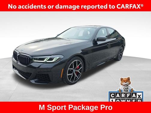 Black Sapphire Metallic 2023 BMW 540 i xDrive